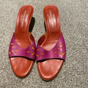 Donald J Pliner Couture kitten heels size 10